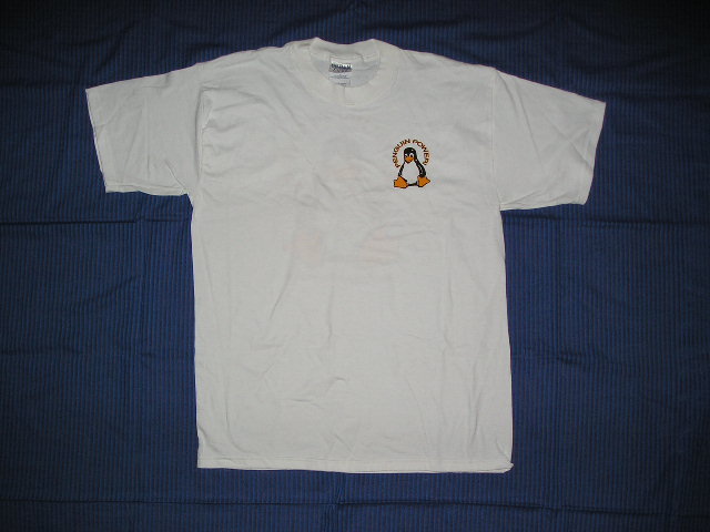 Linux Penguin Power T-Shirt Photo