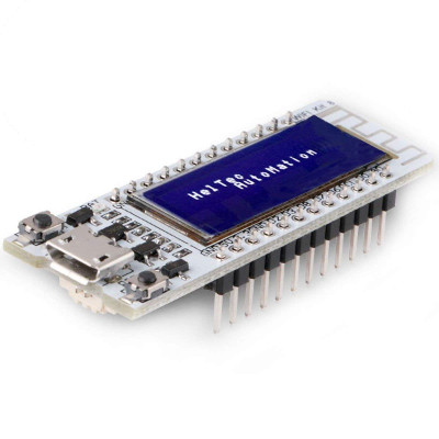 ESP8266 WiFi Development Board with 0.91 Inch ESP8266 OLED Display CP2012 Support Arduino IDE NodeMCU LUA