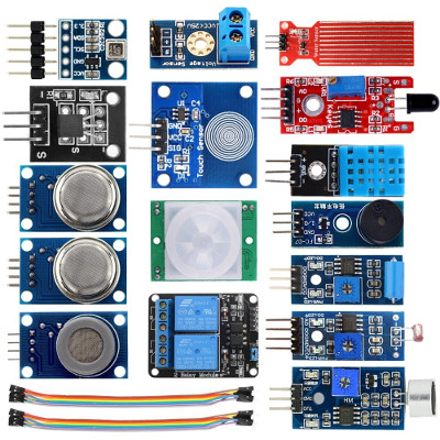 KOOKYE Smart Home Sensor Kit 16 in 1 Modue for Arduino / Raspberry Pi  