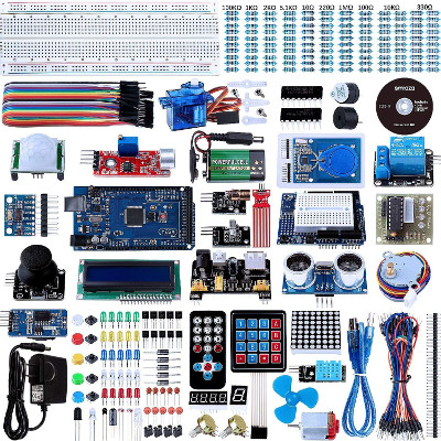 Smraza MEGA2560 R3 Kit Starter per Arduino Progetto Piu Completo con Tutorial Compatibile con Arduino UNO R3 NANO