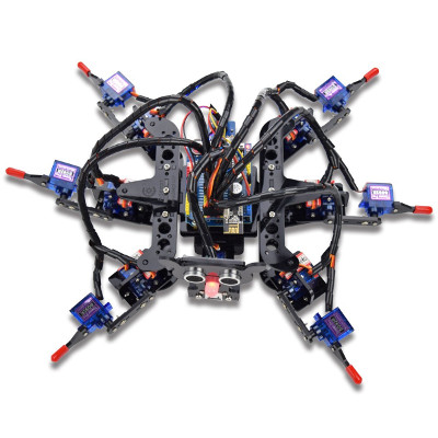 Adeept Hexapod 6-Legs Spider Robot Kit for Arduino UNO R3 and Nano 