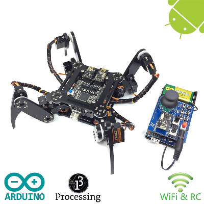 Freenove Quadruped Robot Kit with Remote Control