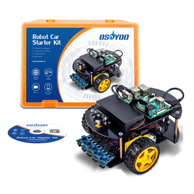 OSOYOO Robot Car Kit Smart Car Learning Kit for Raspberry Pi 