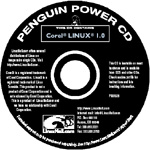 Corel Linux CD Photo
