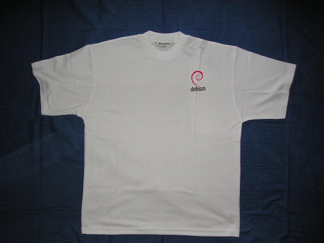 Debian Small Logo t-shirt Photo