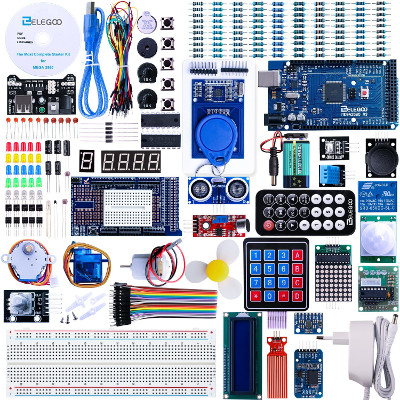 Elegoo MEGA2560 R3 Progetto Lo Starter Kit Piu Completo con Tutorial Italiano per Arduino MEGA 2560 