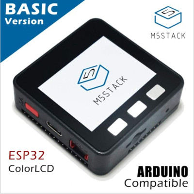 M5Stack ESP32 Basic Core Development Kit Extensible Micro Control Wifi BLE IoT Prototype Board for Arduino (Basic)