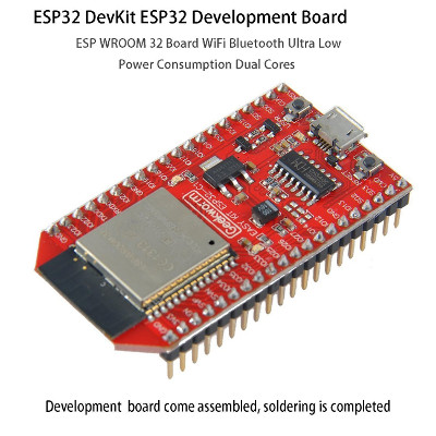 MakerHawk ESP32 DevKit ESP32 Scheda di sviluppo ESP WROOM 32 Scheda WiFi Bluetooth Ultra basso consumo di energia Corone doppie