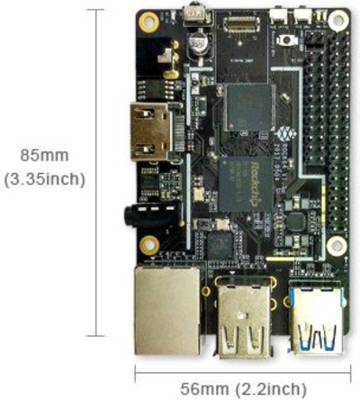 ROCK64 4GB single-board computer