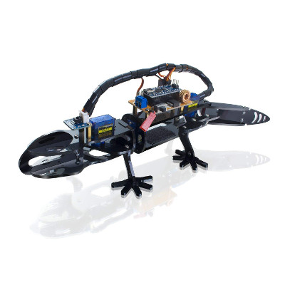 SunFounder Arduino Robot Kit Bionic Programmable DIYRobot Lizard Visual Programming for Beginners STEM Education IR Receiver Module Electronic Toy with Detailed Manual