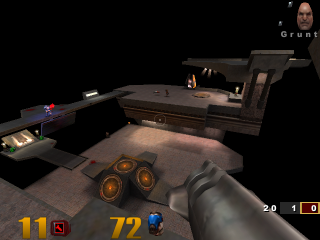 Mappa 'The Longest Yard' di Quake III Arena